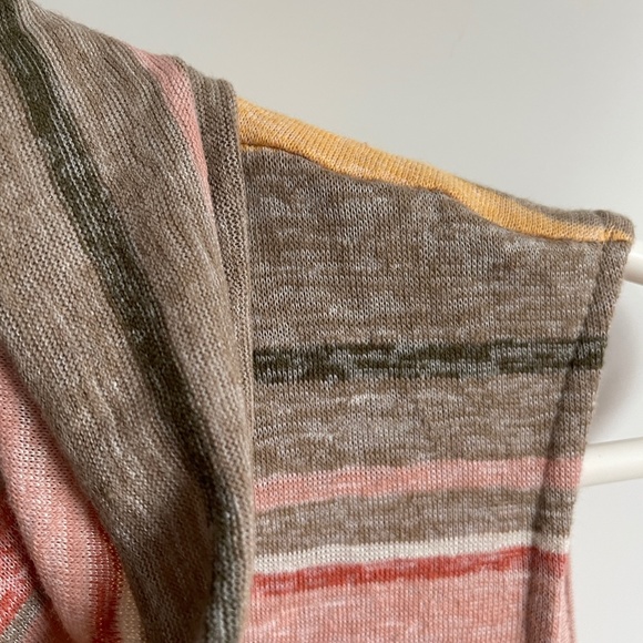 PURE Essence Canada Striped Sleeveless Top‎ Sz S - Picture 2 of 6